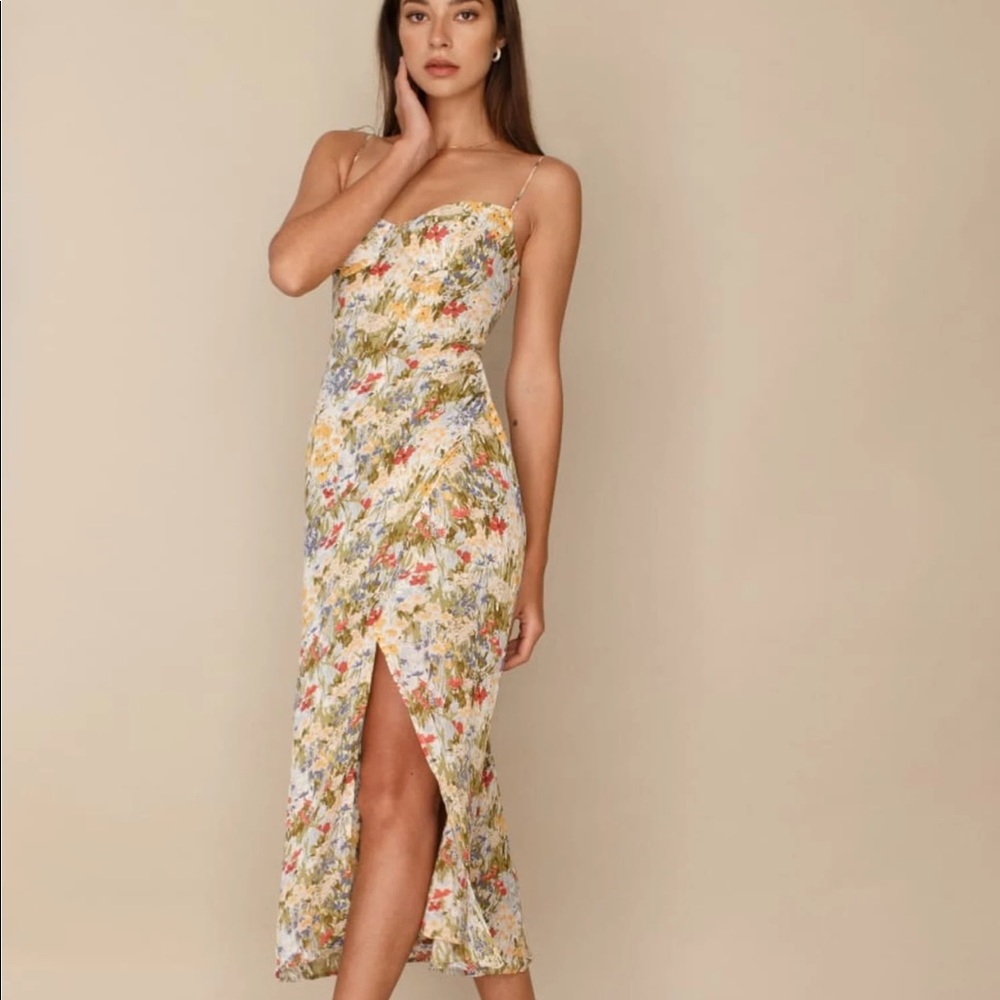 Reformation Kourtney Dress Countryside Size2
